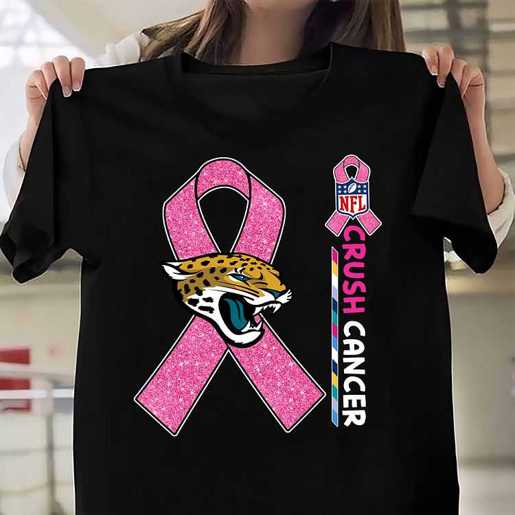 NFL Jacksonville Jaguars Crush Cancer Shirt