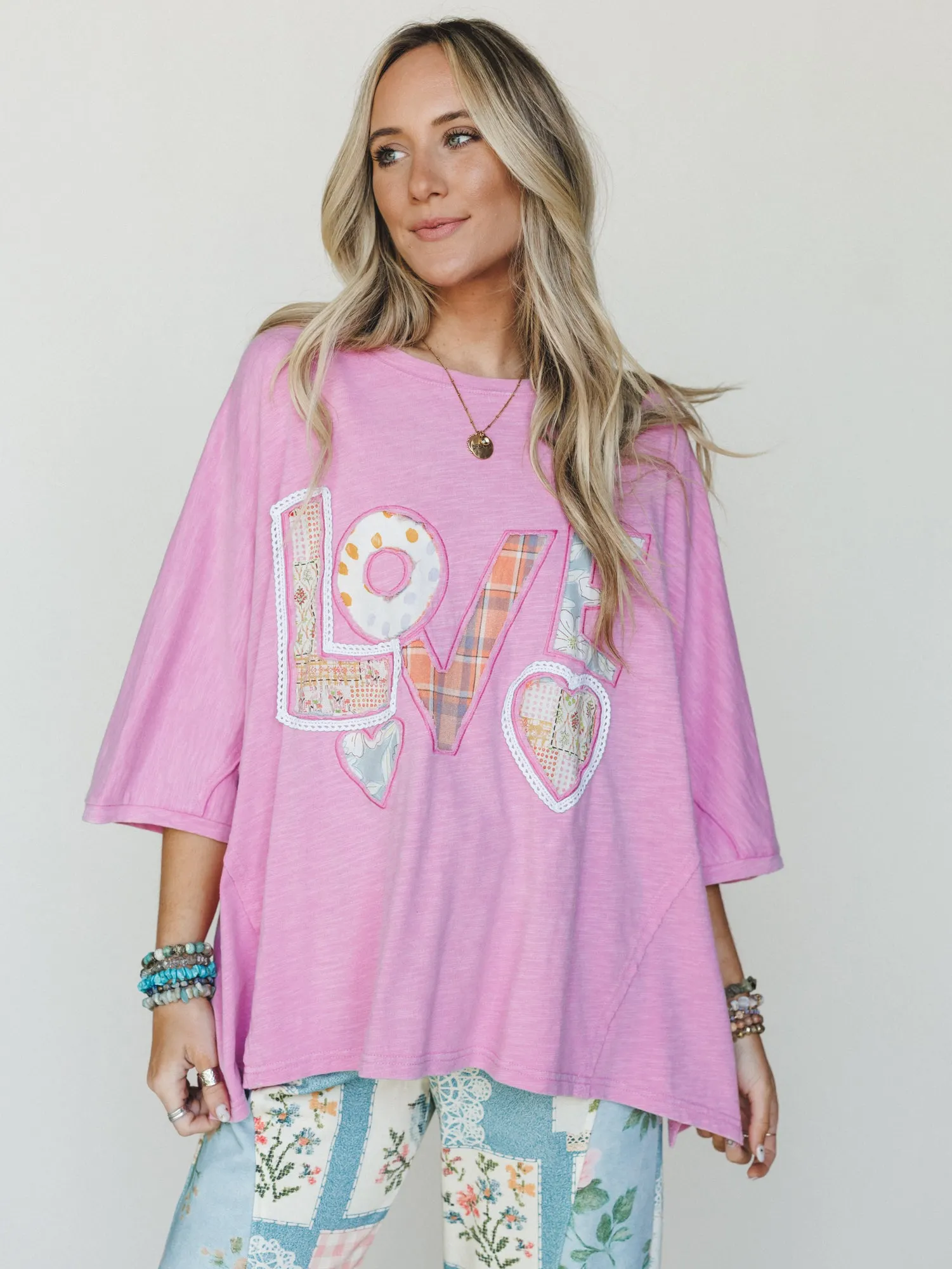 All In Love Tee - Candy Pink