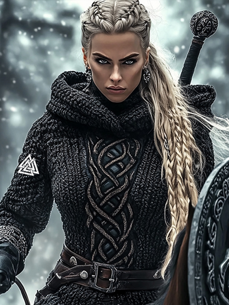 Barbarian Warrior Viking Norse Women's Sweatshirt