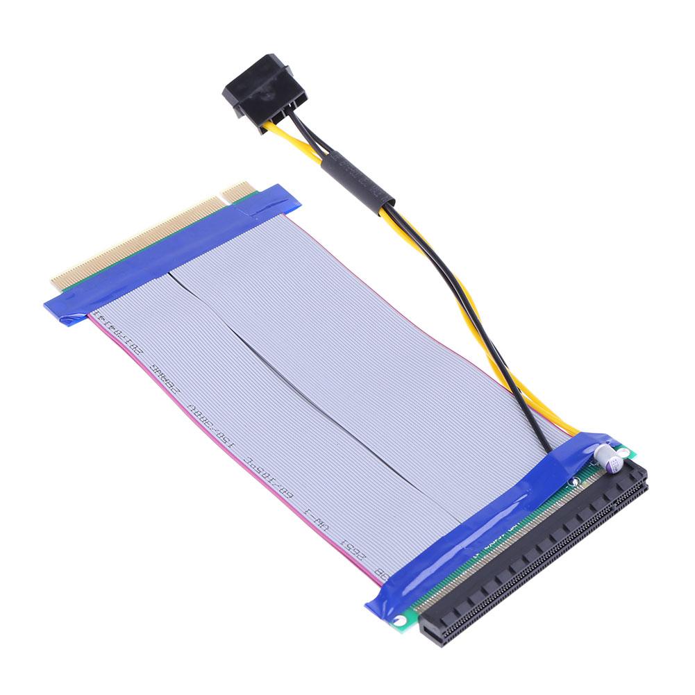 6X to 16X Power PCI-E Riser Extension Cable PCI Express Riser Card Adapter-146112, 501 Original
6X to 16X Power PCI-E Riser Extension Cable PCI Express Riser Card Adapter-146112, 501 Original