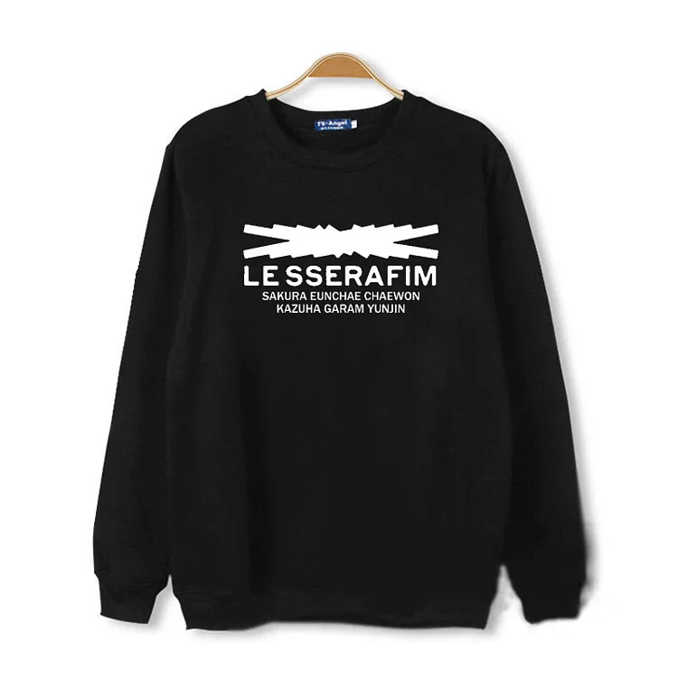 LE SSERAFIM Logo Printed Sweatshirt