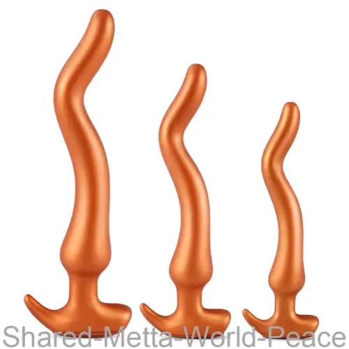 pornhint Pornhint Silicone Overlength Anal Plug Dildo Dilator Huge Plug Vagina Anus Massage Toys