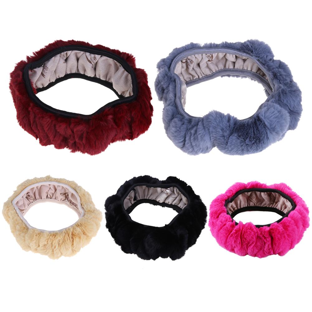 Car Accessory Soft Elastic Winter Warm Plush Car Steering Wheel Cover, Black, 501 Original
Car Accessory Soft Elastic Winter Warm Plush Car Steering Wheel Cover, Black, 501 Original
