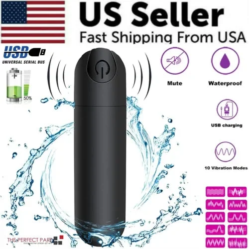 pornhint Pornhint Bullet Vibrator Clit Stimulation G-spot Dildo Sex Toys For Women Rechargeable US