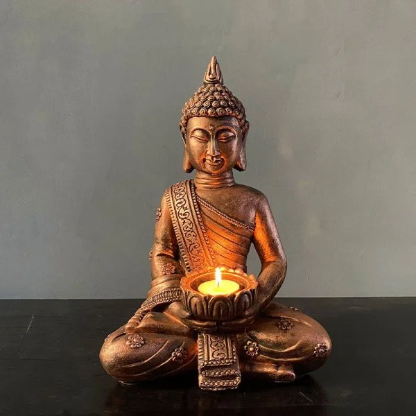 Buddha Blessing Decoration Candlestick