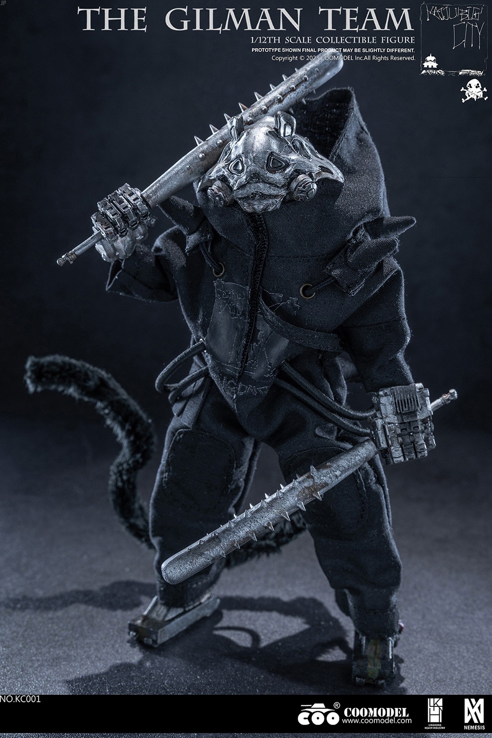 PRE-ORDER COOMODEL x NEMESIS Studio KAIJU BIG CITY DIVING PANDA
