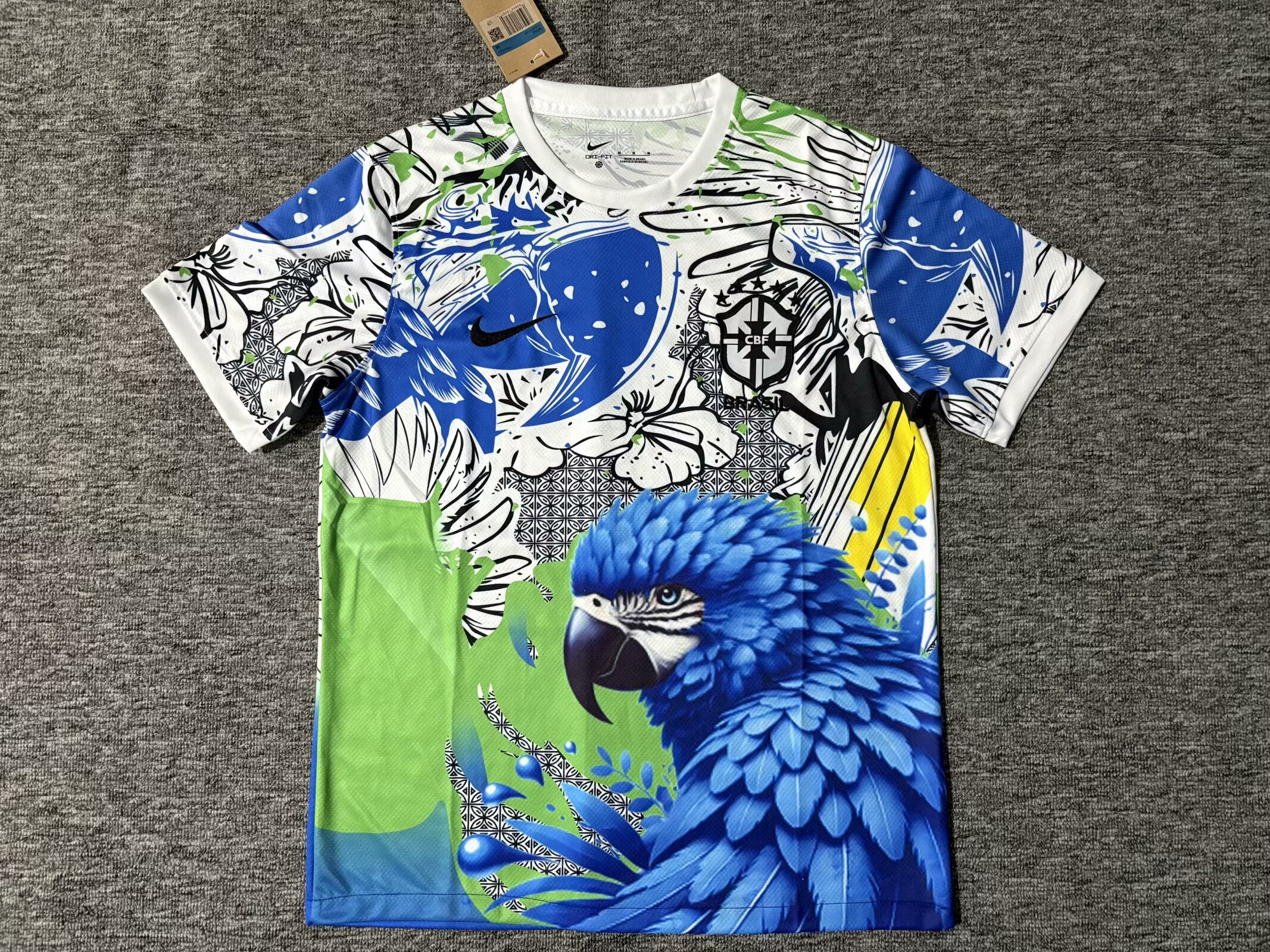 2025/2026 Brazil Parrot blue and green Football Shirt 1:1 Thai Quality jersey|football shirt|football kit