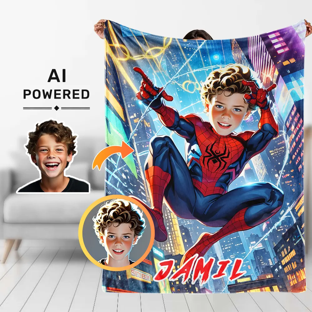 Custom Blanket Personalized Kids Gifts | Makemesurprise®