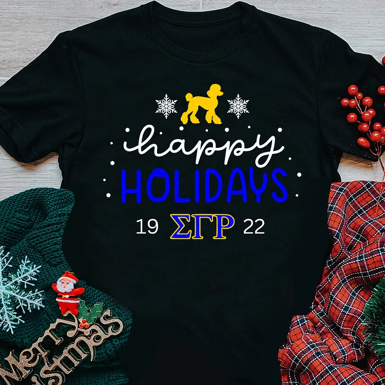 ΣΓΡ Happy Holidays  Hoodie and Sweatshirt