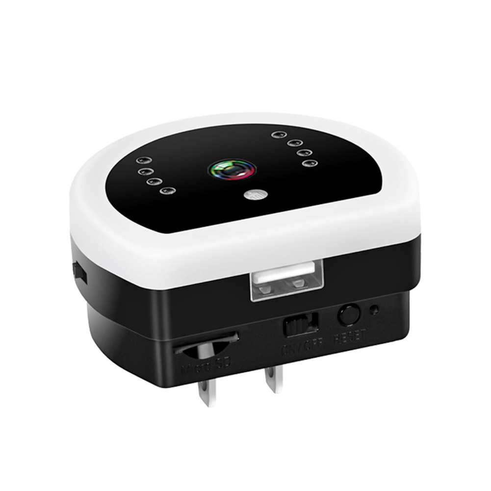 YII Mini WiFi HD 1080P USB Wall Charger Nanny Cam with LED LightUS Plug, 501 Original
YII Mini WiFi HD 1080P USB Wall Charger Nanny Cam with LED LightUS Plug, 501 Original