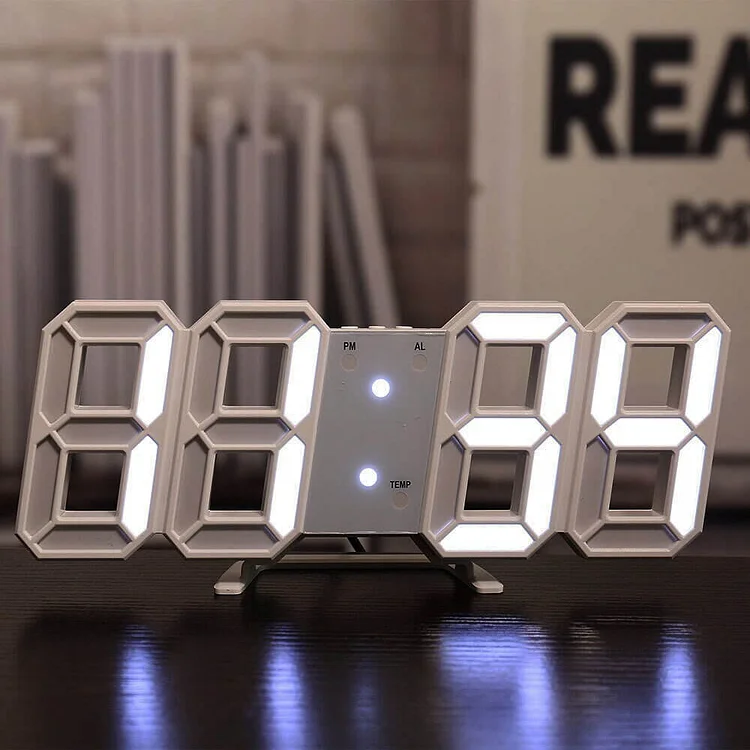 3D LED Digital Clock