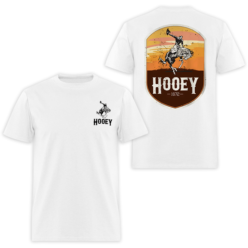 Hooey 1872 Cowboy Printed Men's T-shirt - Devcarry