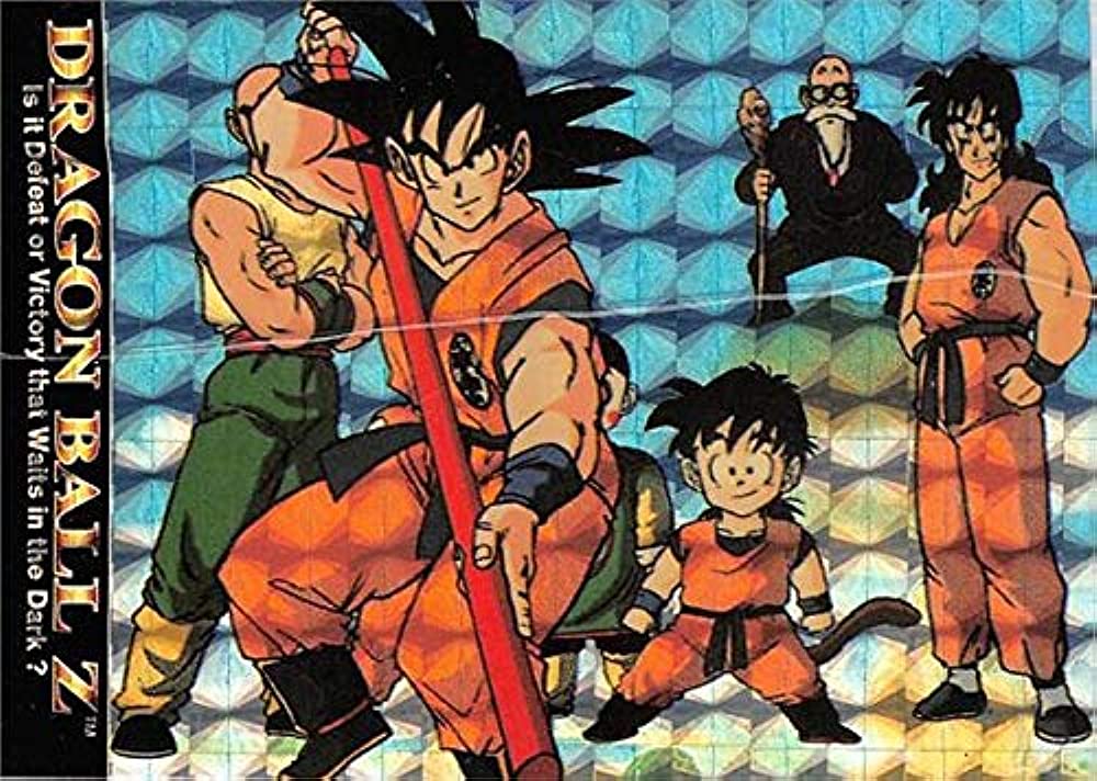 Gohan Goku Yamcha Master Roshi Trading Card Dragon Ball Z