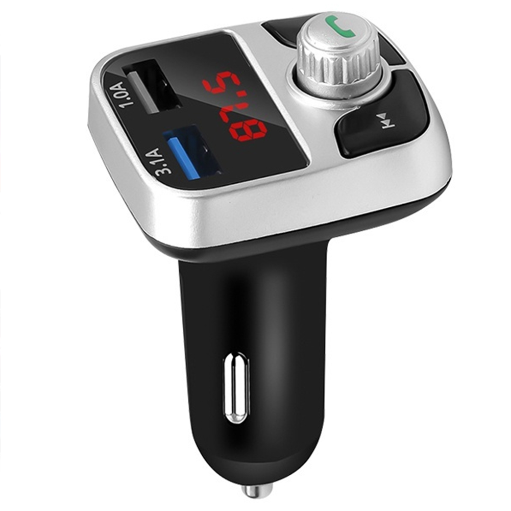 Car Bluetooth 5.0 FM Transmitter Dual USB Wireless Handsfree Audio Receiver, 501 Original
Car Bluetooth 5.0 FM Transmitter Dual USB Wireless Handsfree Audio Receiver, 501 Original