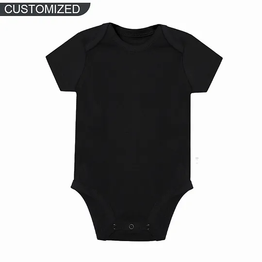 【0M-24M】Customized Butterfly&Flower Letter Baby Bodysuit