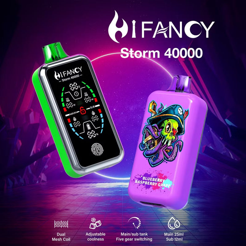 Chill Your Way: HIFANCY STORM 40000 Adjustable Ice Control OPVape