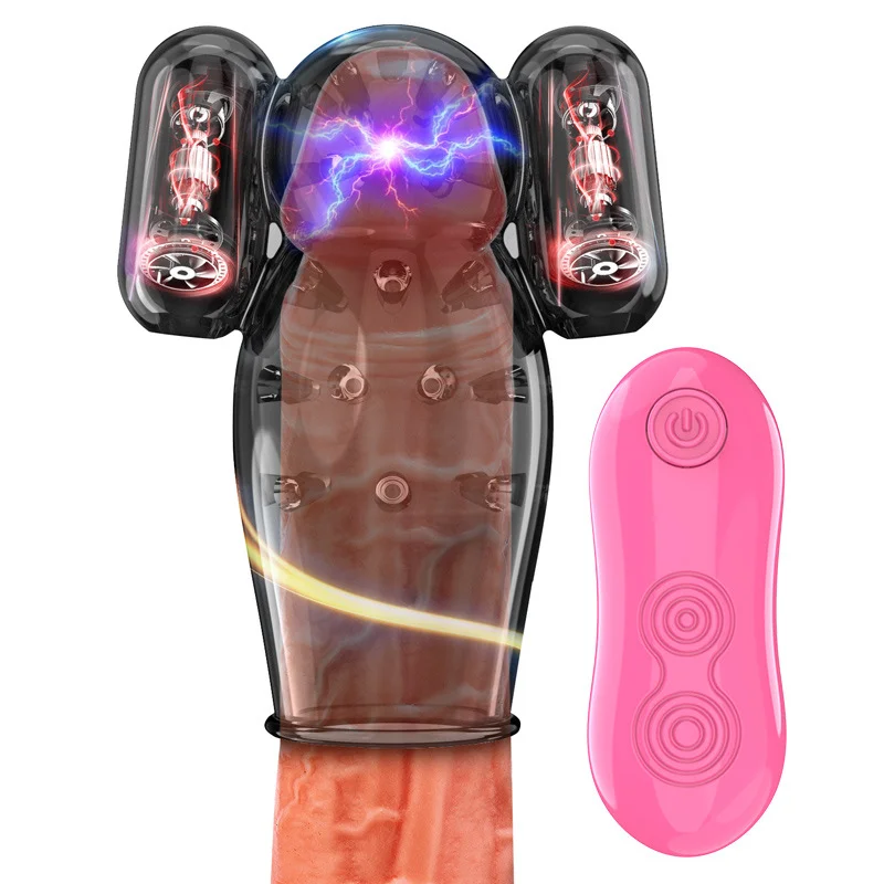 12 Frequency Vibration Penis Trainer Glans Exerciser - Rose Toy