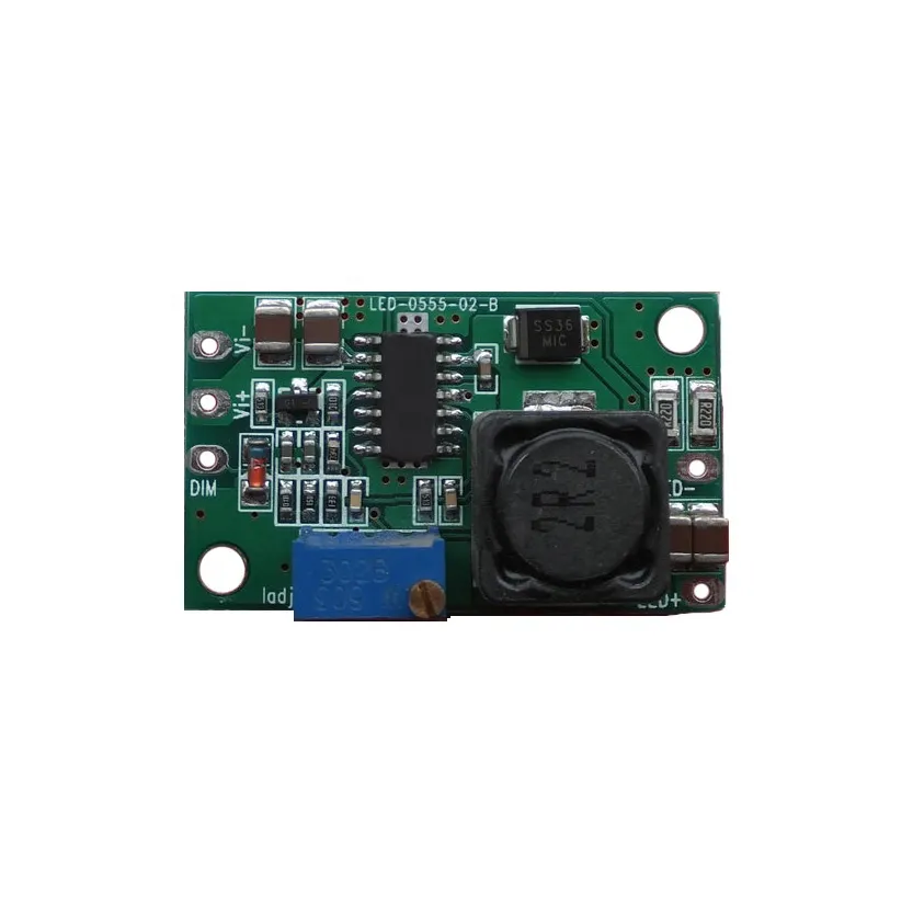 DC LED Constant Current Step Down Module Buck Converter Constant Current LED Driver 0-1.5A LED PWM Dimming Driver