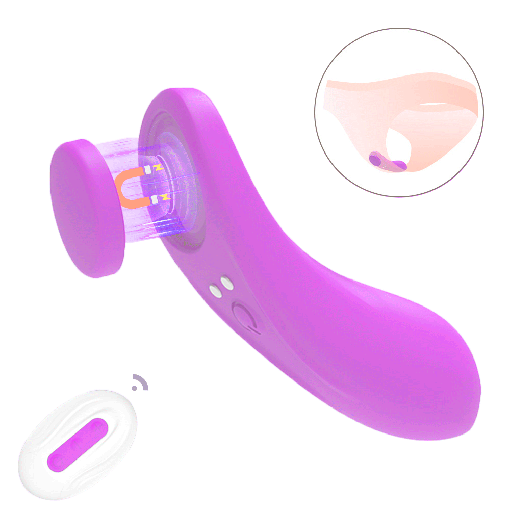 Magvia – Remote-controlled Magnetic Panty Vibrator For Discreet Clitoral Pleasure By Rose Toy