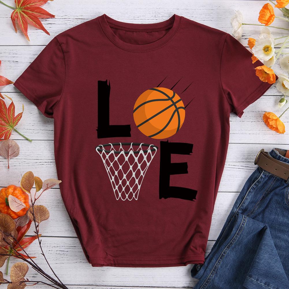 Love Basketball  T-Shirt Tee - 010922-Guru-buzz