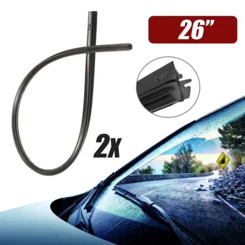 Dronehint 26inch Car Parts Silicone Windshield Frameless Wiper Blade Refill Accessories (For: BYD) Parts