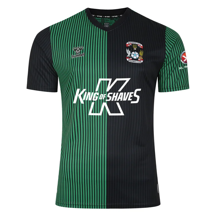 Coventry City Third Shirt Kit 2023-2024 - Green/Black