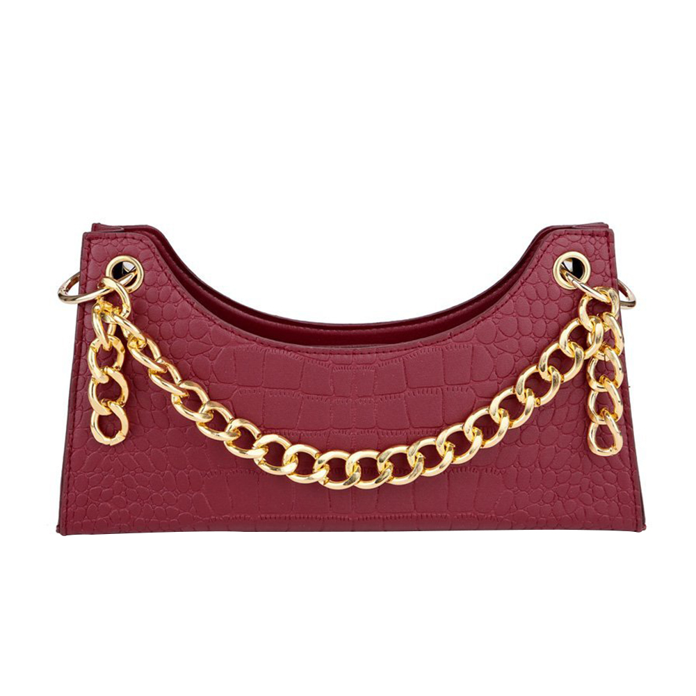 Alligator Leather Shoulder Bags Women Small Tote Crossbody Handbag -Red, 501 Original
Alligator Leather Shoulder Bags Women Small Tote Crossbody Handbag -Red, 501 Original