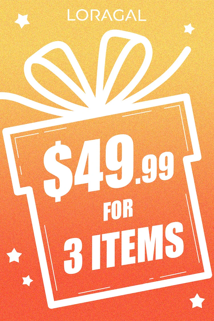 $49.99 For 3 Items