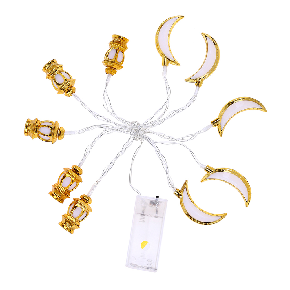 LED String Gold Moon Kerosene Lantern Pendant Ramadan Ornament-String Light, 501 Original
LED String Gold Moon Kerosene Lantern Pendant Ramadan Ornament-String Light, 501 Original