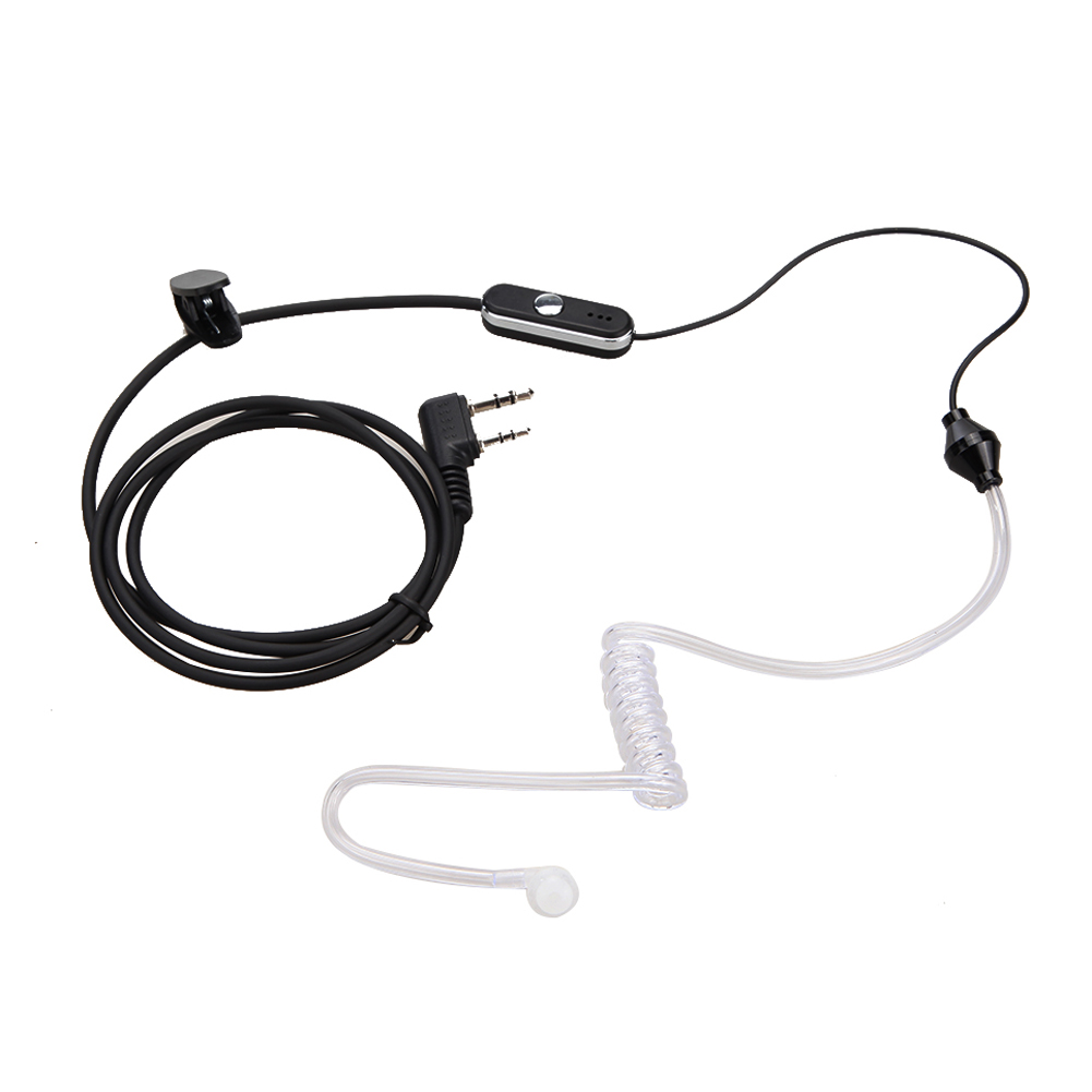 2 Pin Acoustic Tube PTT MIC Earpiece Earphone for Baofeng Retevis Radios B, 501 Original
2 Pin Acoustic Tube PTT MIC Earpiece Earphone for Baofeng Retevis Radios B, 501 Original