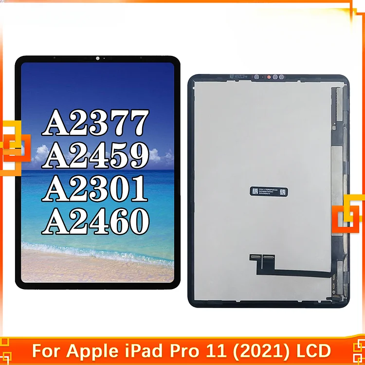 11" For Apple iPad Pro 11 (2021) LCD Display Touch Panel Screen For iPad Pro 3rd Generation A2377 A2459 A2301 A2460 100% Tested
