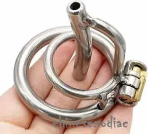 pornhint Pornhint Malel Chastity Cage Tube Sounds Dilator Lockable Binding Ring A279
