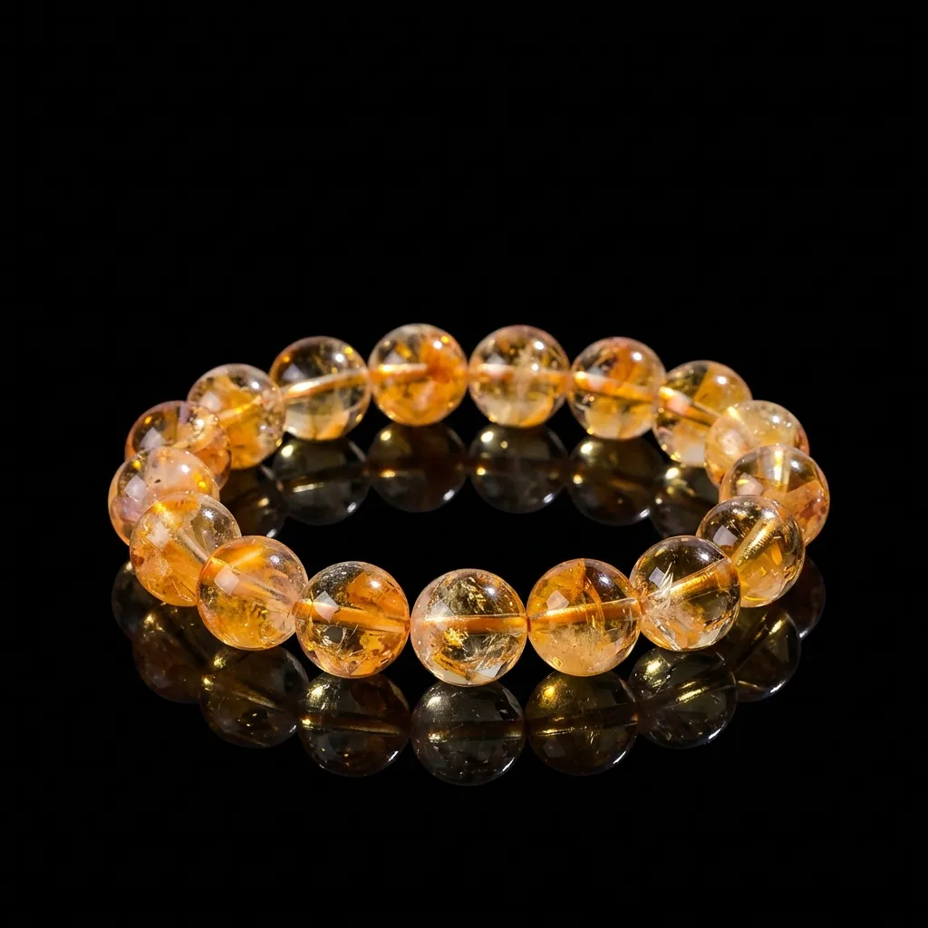 The Soleil Citrine Bracelet | Natural Yellow Crystal