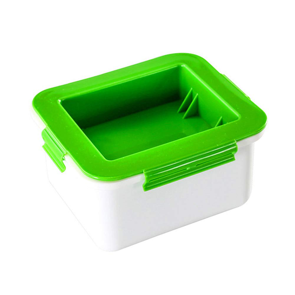 Tofu Drainer Container Kitchen 3 Layer Water Removing Device Kitchen Gadget, 501 Original
Tofu Drainer Container Kitchen 3 Layer Water Removing Device Kitchen Gadget, 501 Original