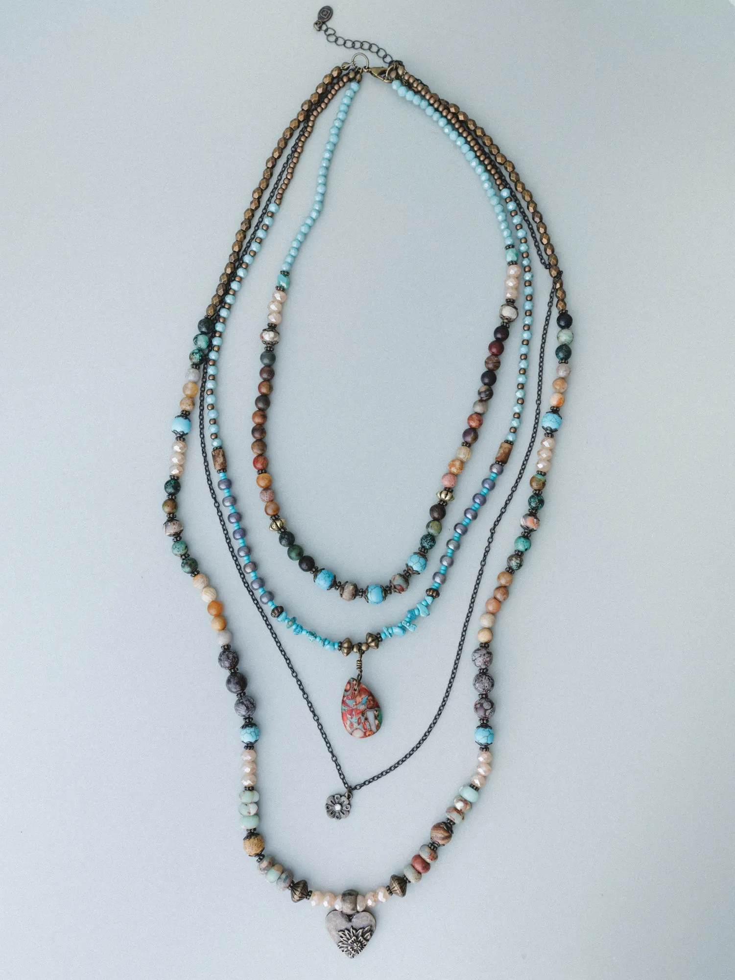 Mesa Necklace - Blue