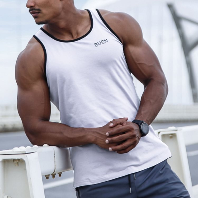 Men's Trendy Printed Casual Tank Top