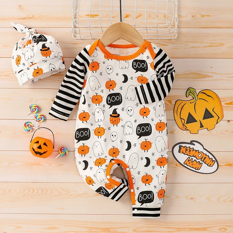 [🎃Halloween Sale🎃] For 20"-22" Reborn Baby Girl Doll Clothing 2-Pieces Set Accessories