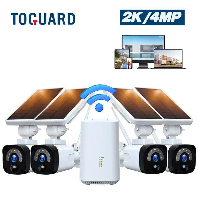 2k 4mp Toguard Wireless Security Camera System Aosu Security