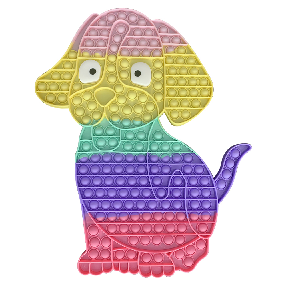 Dog Macaron Silicone Push Bubble Fingertip Anti-Stress Decompression Toys, 501 Original
Dog Macaron Silicone Push Bubble Fingertip Anti-Stress Decompression Toys, 501 Original