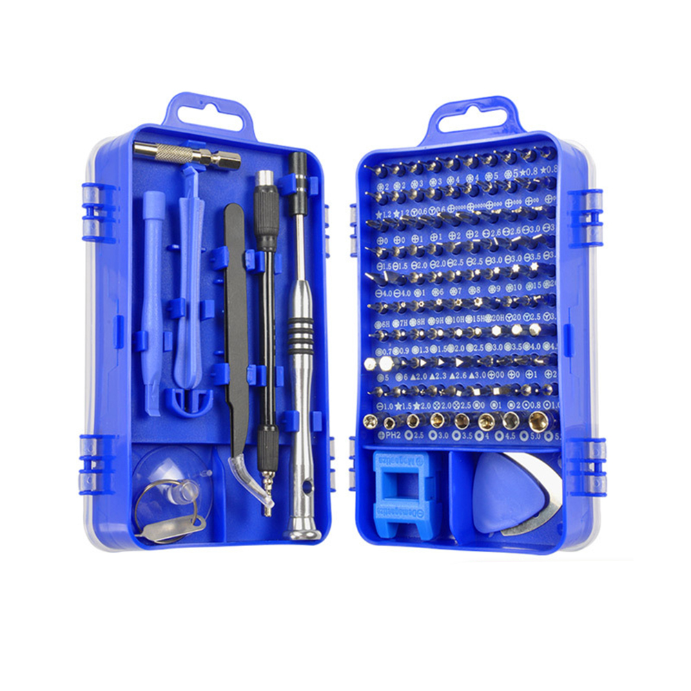 110 in 1 High Precision Screwdriver Bits Tweezers Kit with Storage Box, 501 Original
110 in 1 High Precision Screwdriver Bits Tweezers Kit with Storage Box, 501 Original