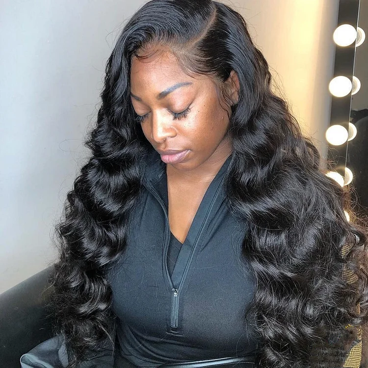 Black Women Body Wave 13x4 Lace Front Wig -  Older In Fashion