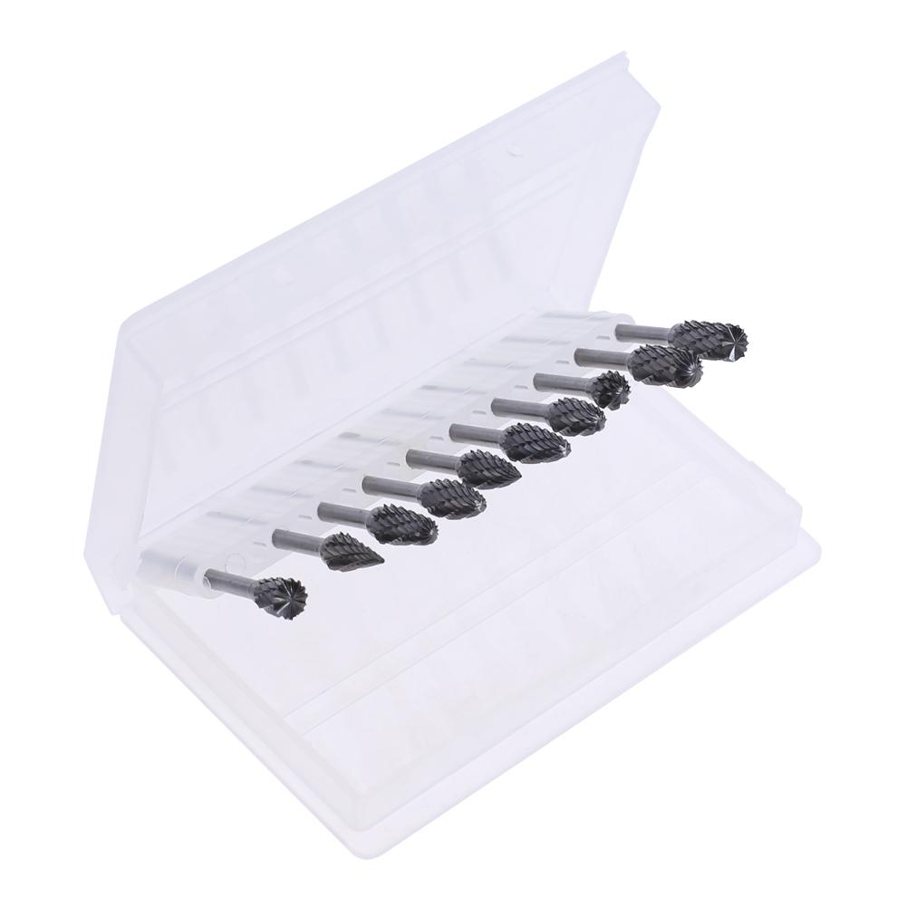 1/8 \\\ Shank Tungsten Carbide Burr Turning Tool Double Diamond Cut Rotary, 501 Original
1/8 \\\ Shank Tungsten Carbide Burr Turning Tool Double Diamond Cut Rotary, 501 Original
