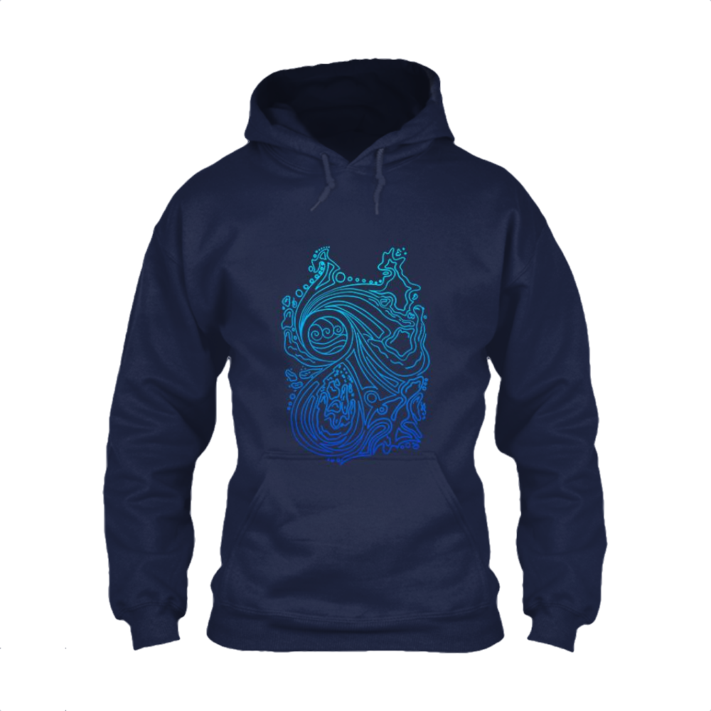 Avatar the last outlet airbender water tribe hoodie