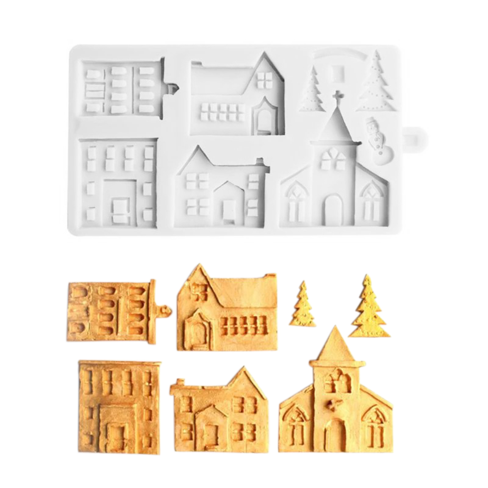 Christmas Tree Castle DIY Silicone Mold Cake Decorating Tools Fondant Crafts, 501 Original
Christmas Tree Castle DIY Silicone Mold Cake Decorating Tools Fondant Crafts, 501 Original