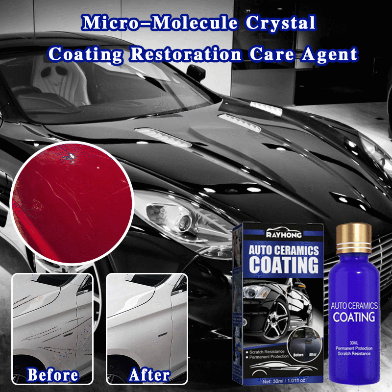 🔥LAST DAY 50% OFF🔥Micro-Molecule Crystal Coating Restoration Care Agent