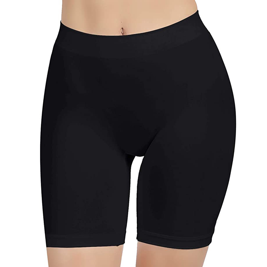 Slip Shorts Womens Comfortable Seamless Smooth Slip Shorts for Under