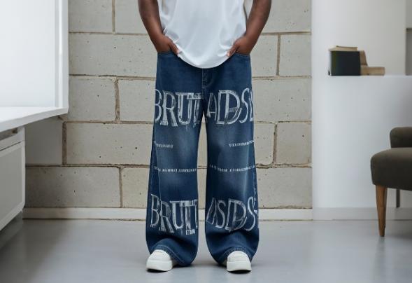 BigTallKings' denim pants for big men