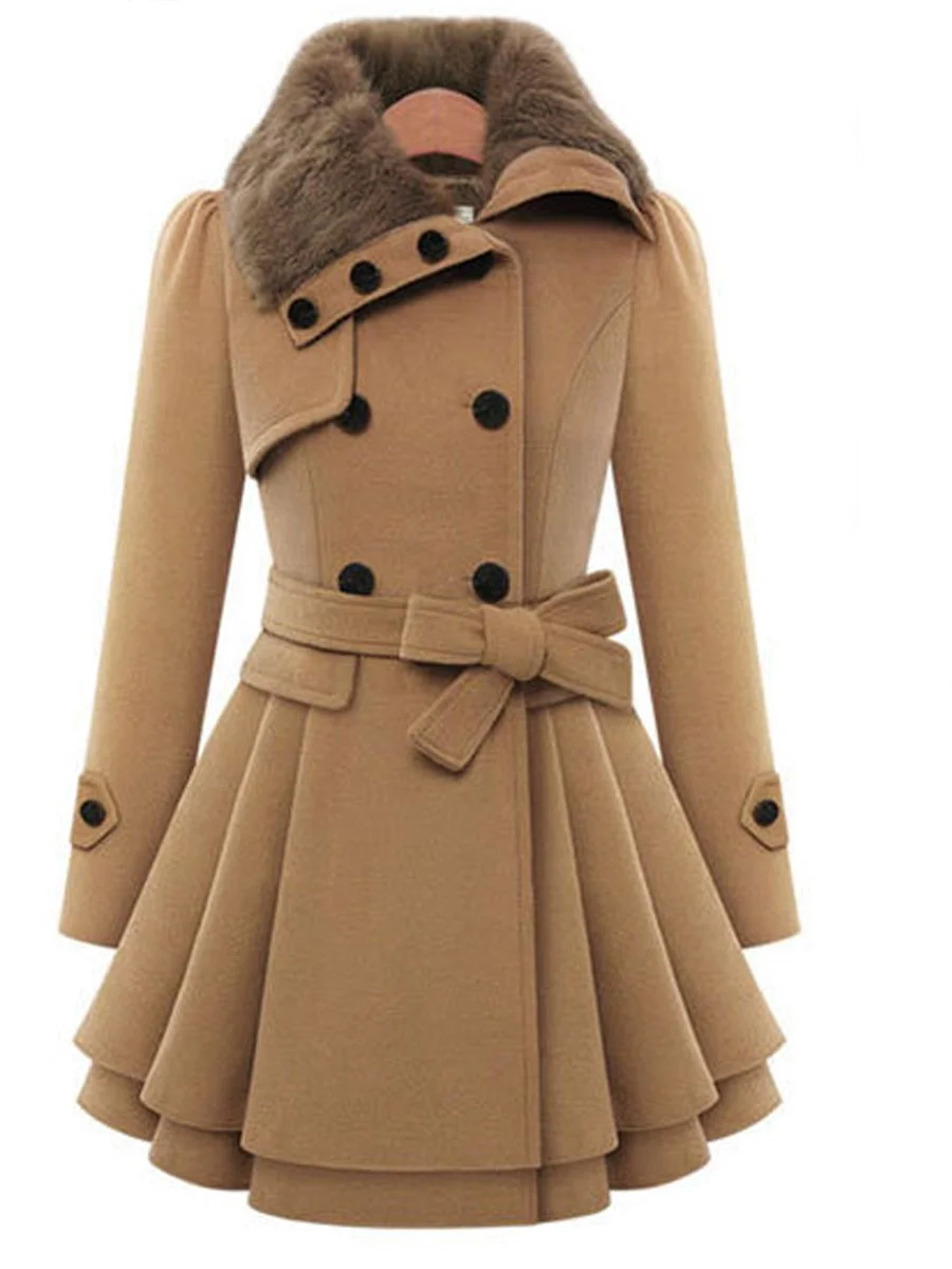 Autumn/Winter Trendy Long Woolen Coat