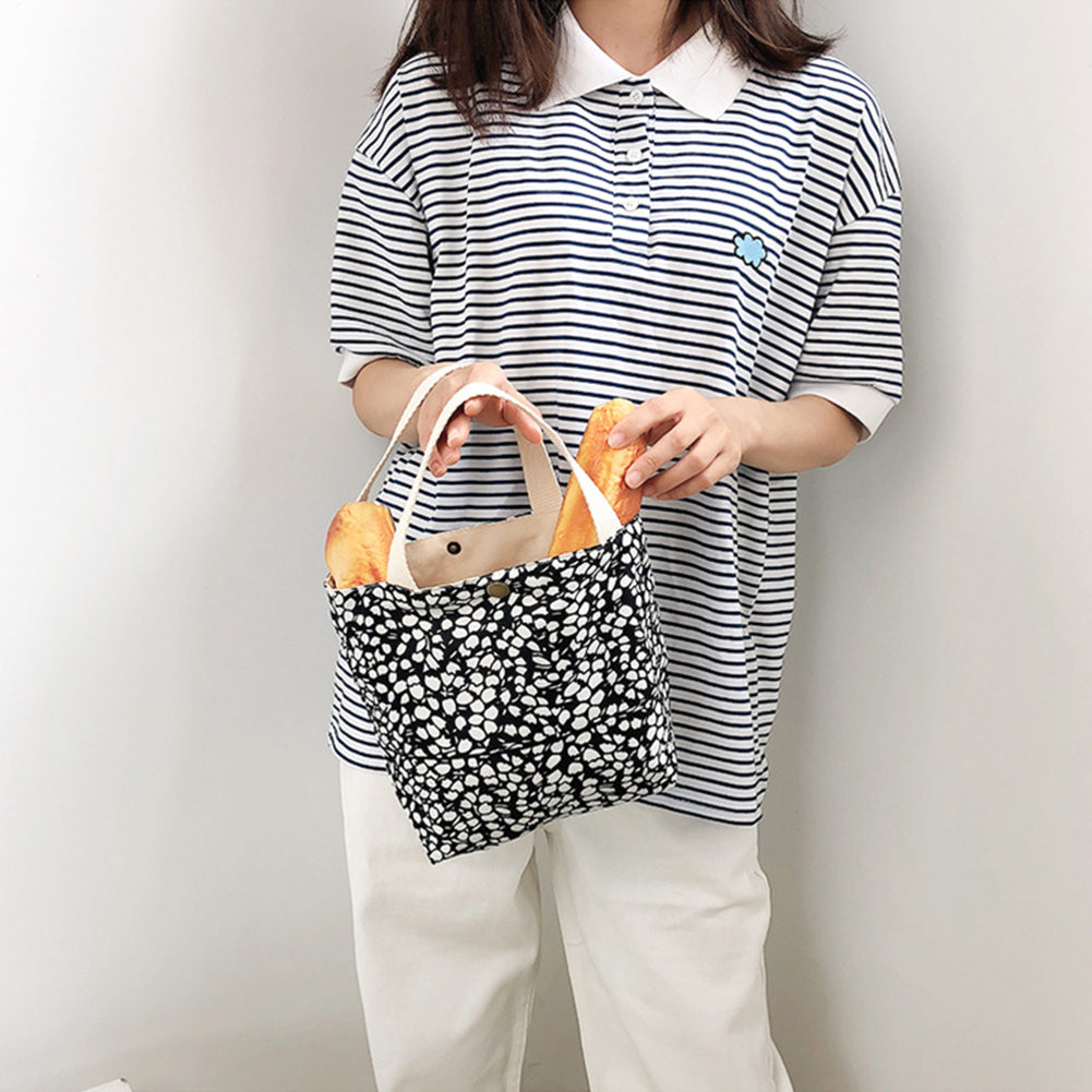 Simple Canvas Handbags Floral Printed Shopping Totes Lunch Bucket Bag, Style four, 501 Original
Simple Canvas Handbags Floral Printed Shopping Totes Lunch Bucket Bag, Style four, 501 Original