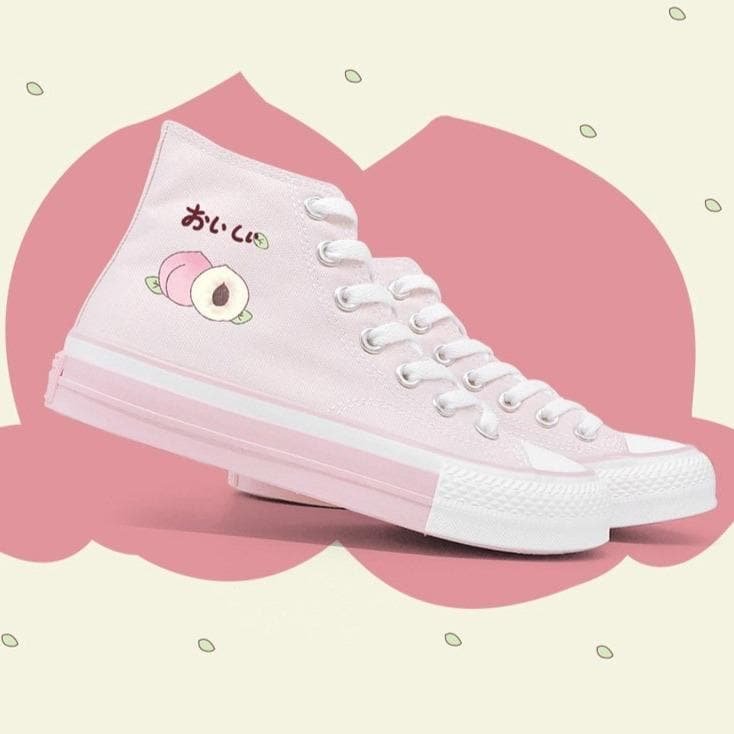 Sweet Peach Canvas Shoes SP15061